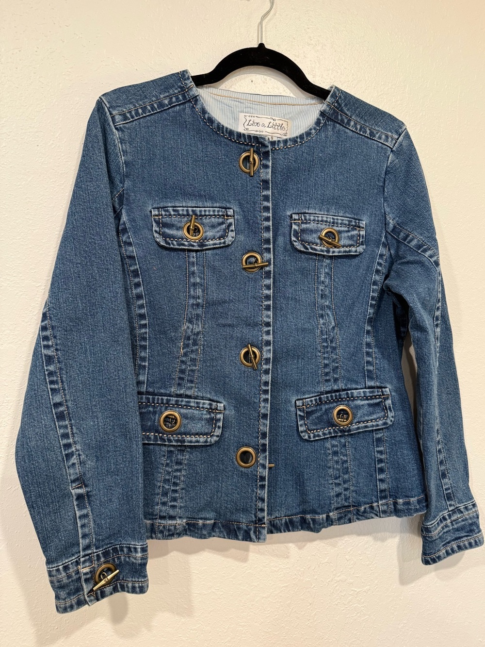 Live A Little Denim Jacket